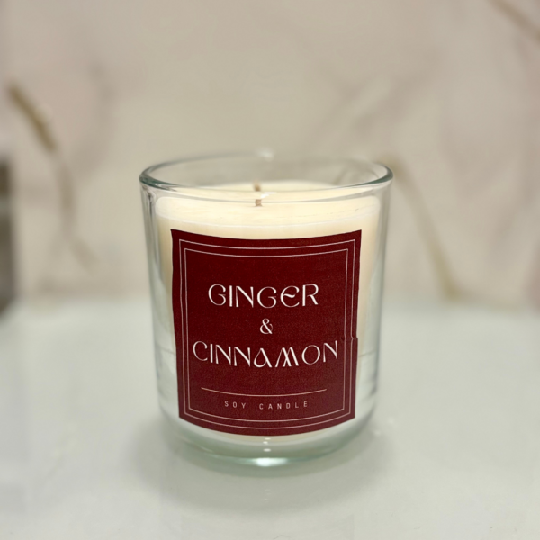 Ginger-Cinnamon Soy Candle 270gr