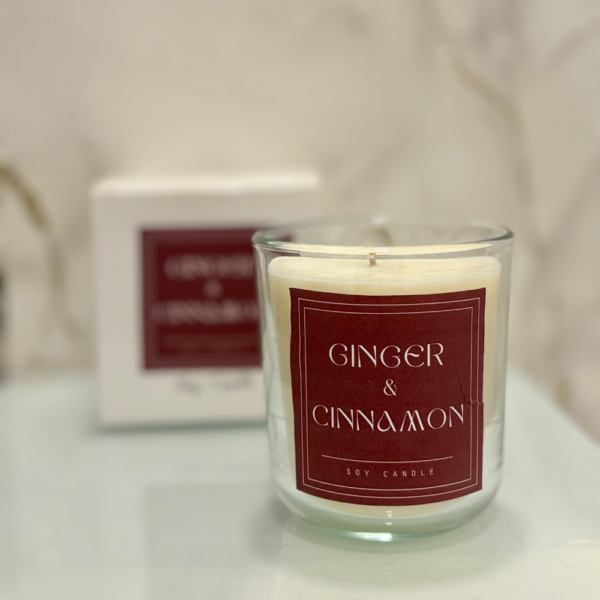 Ginger-Cinnamon Soy Candle 270gr